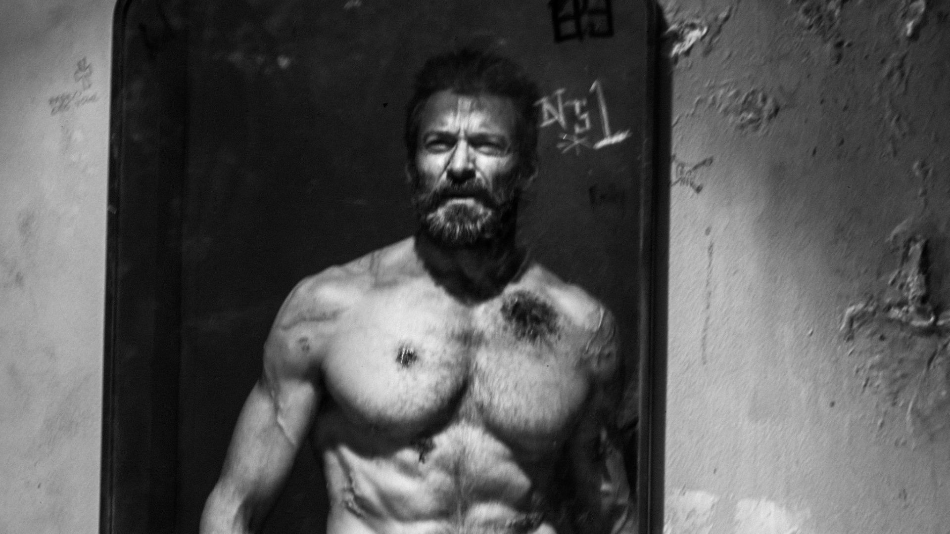 Hugh Jackman Shirtless In Logan Wallpaper