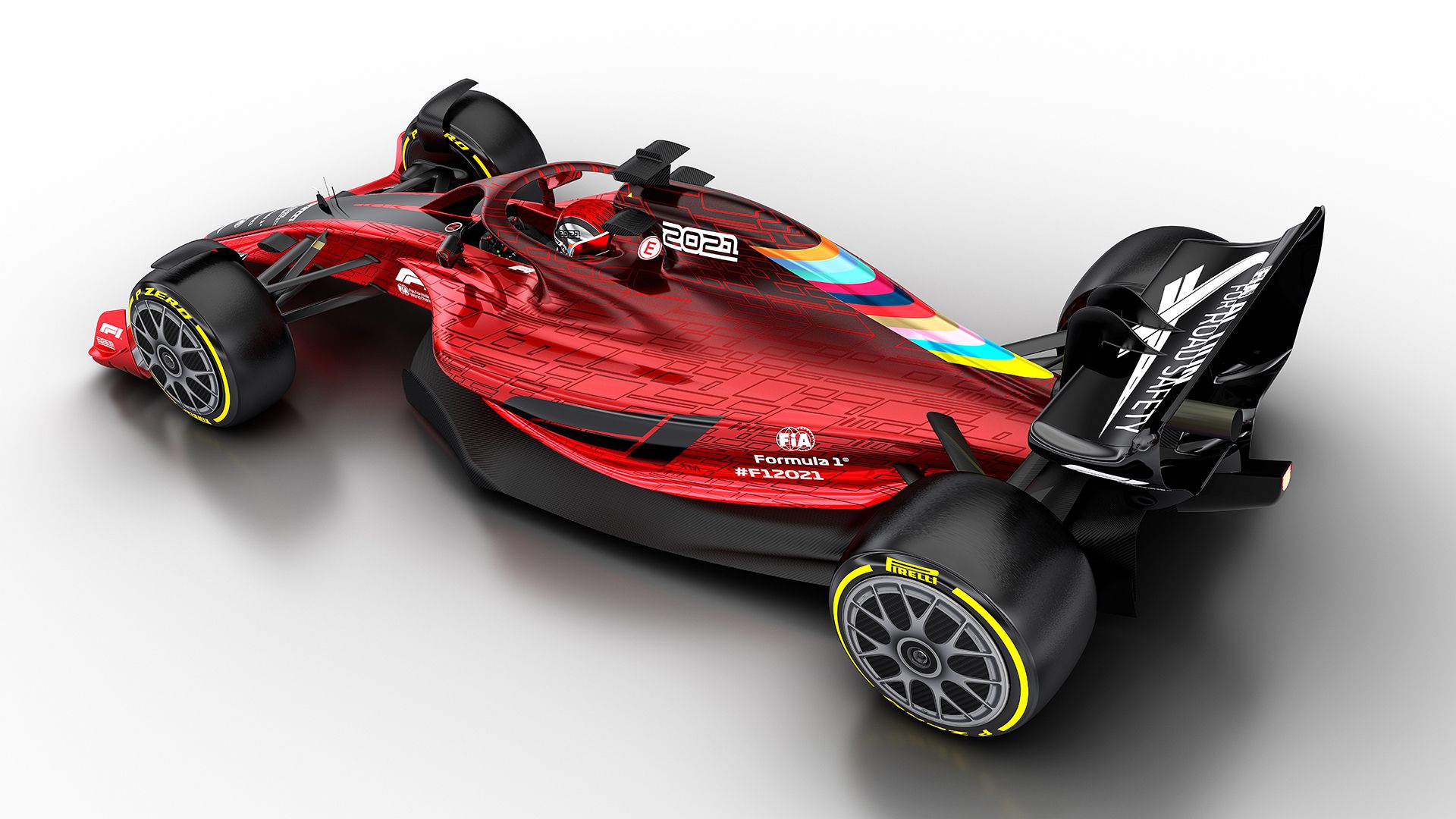 F1 rules: Gallery of image of the 2021 F1 car. Formula 1®