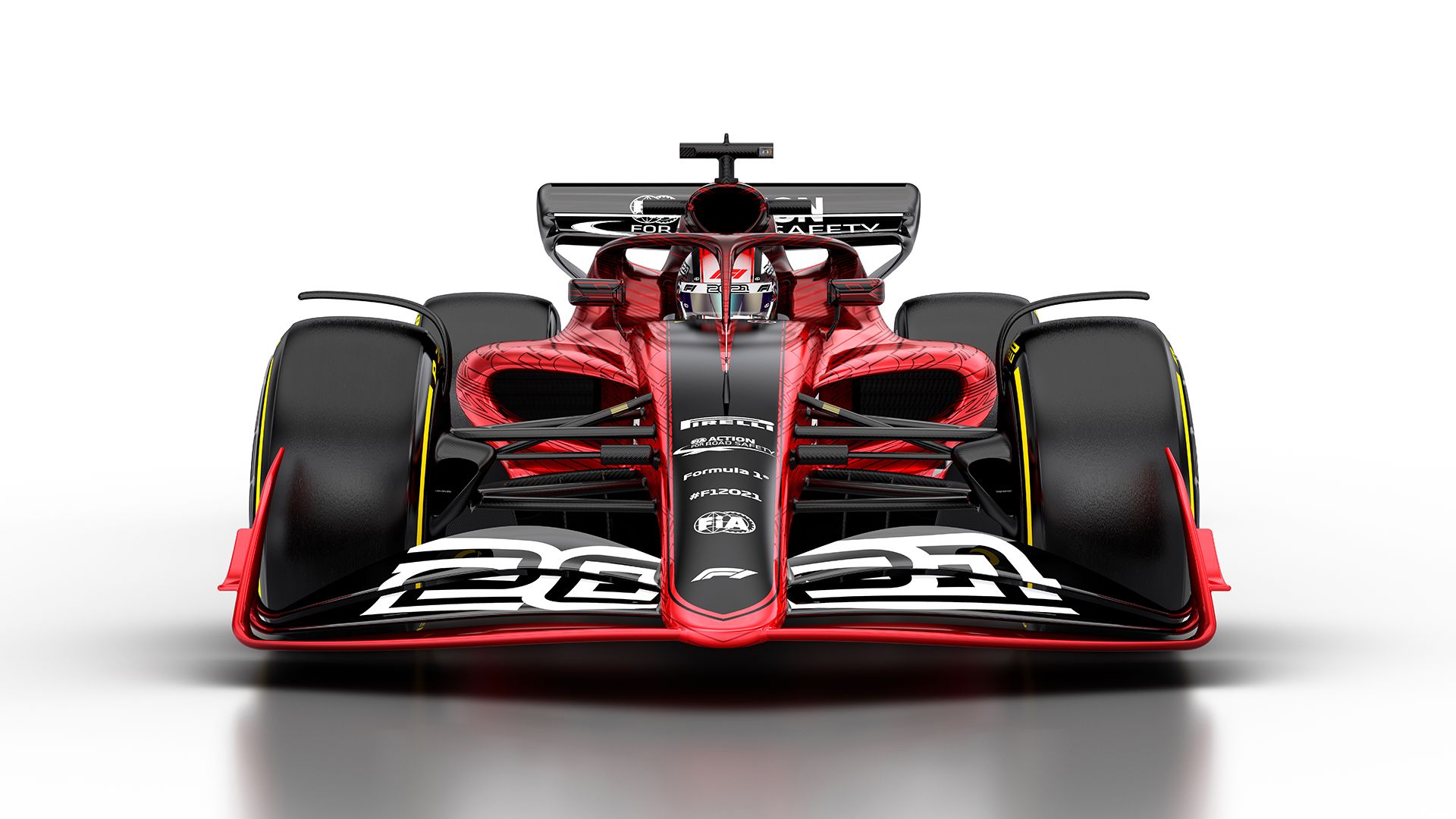 F1 rules: Gallery of image of the 2021 F1 car. Formula 1®