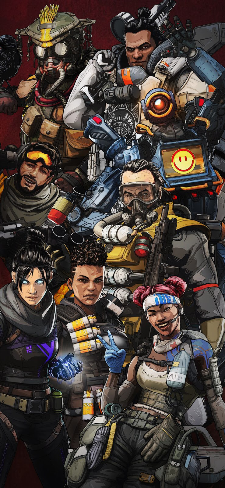 I need an Apex Legends wallpaper (hd) preferably for the iPhone