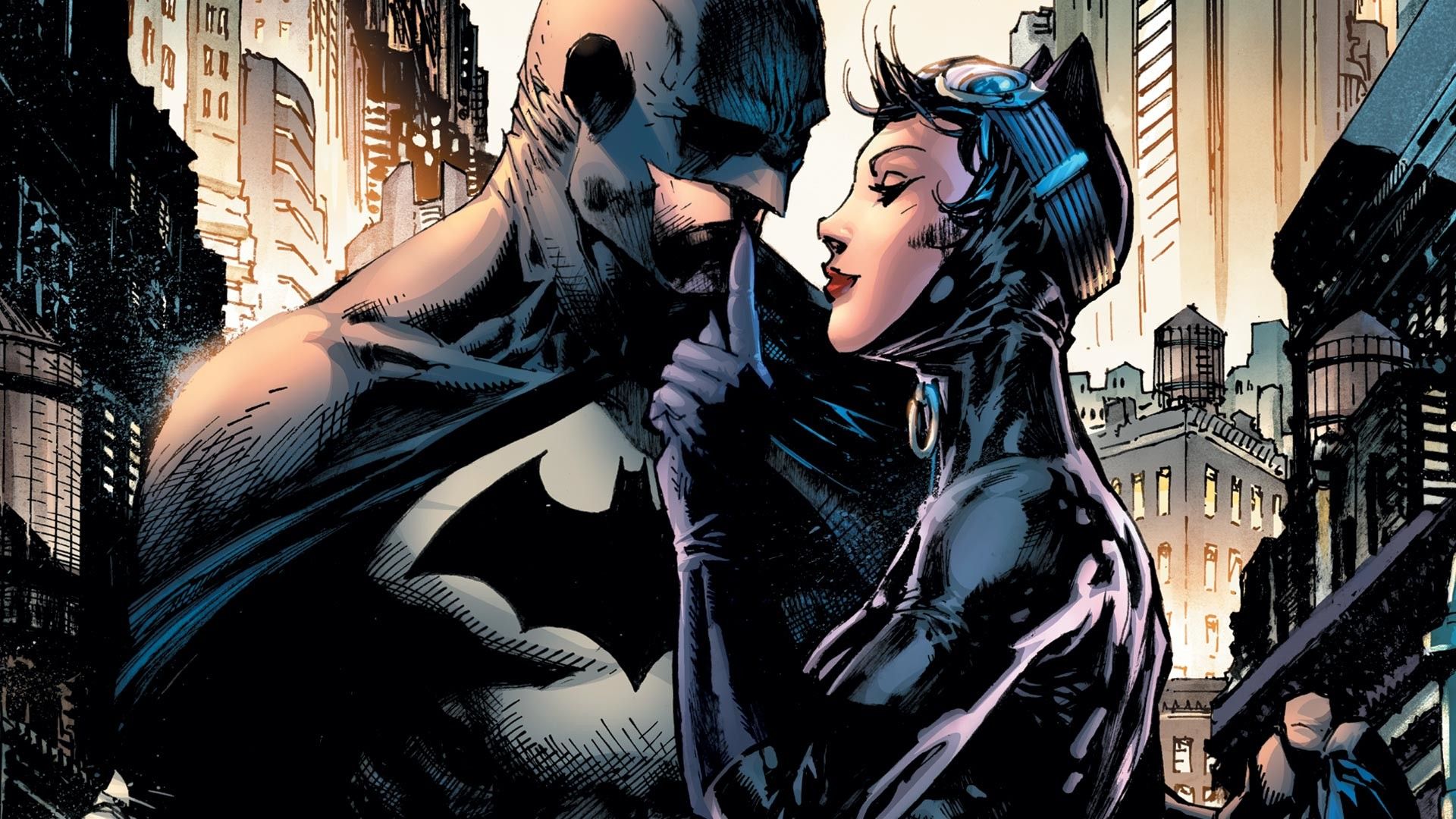 Batman Catwoman DC Comics Dark Background HD The Batman Wallpapers  HD  Wallpapers  ID 99894