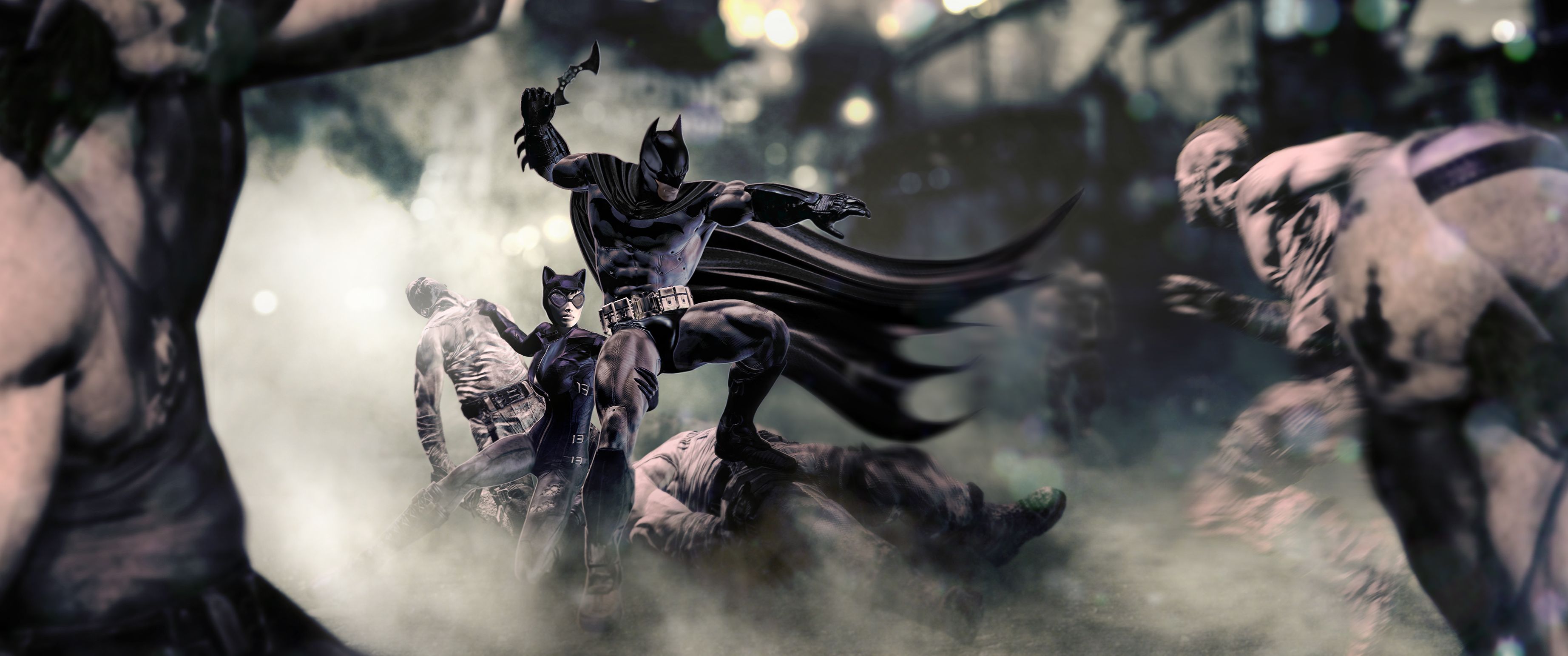 Batman Arkham City Catwoman, HD Games, 4k Wallpaper, Image