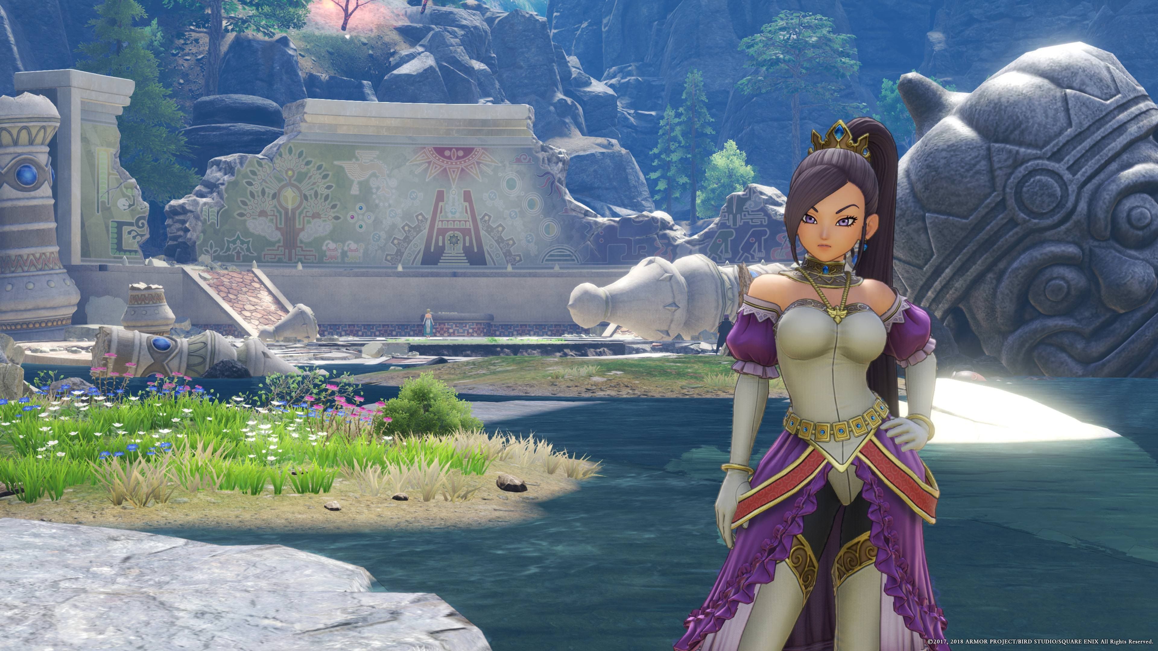 Dragon Quest XI 4k Wallpaper Post Game And More Pep Combos