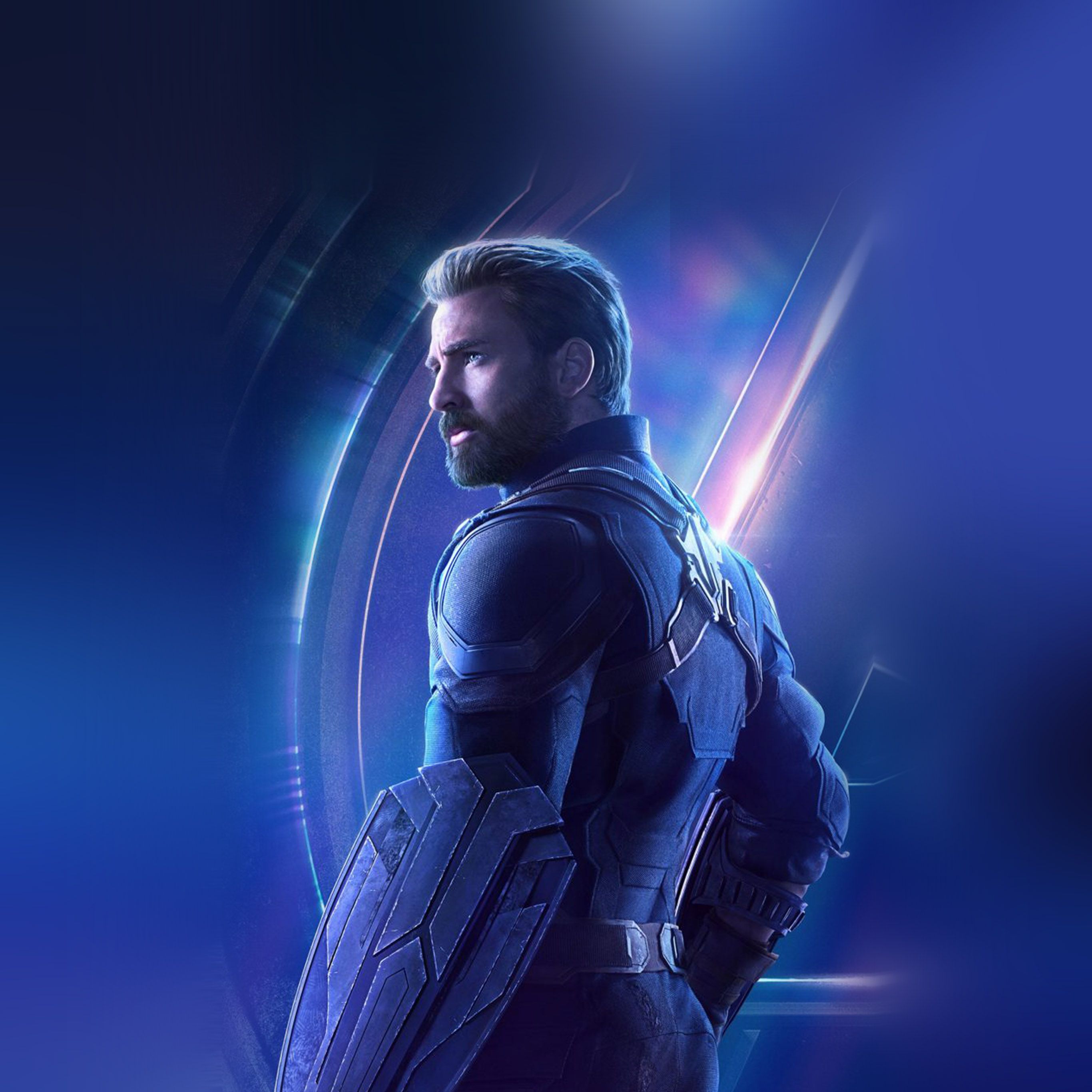 Captain America Avengers Hero Chris Evans Film Art Wallpaper