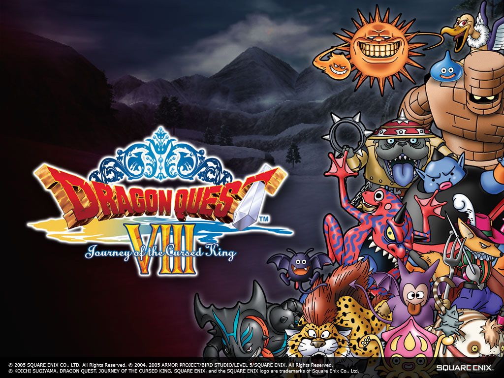 Free download Dragons Den Dragon Quest VIII PS2 Wallpaper
