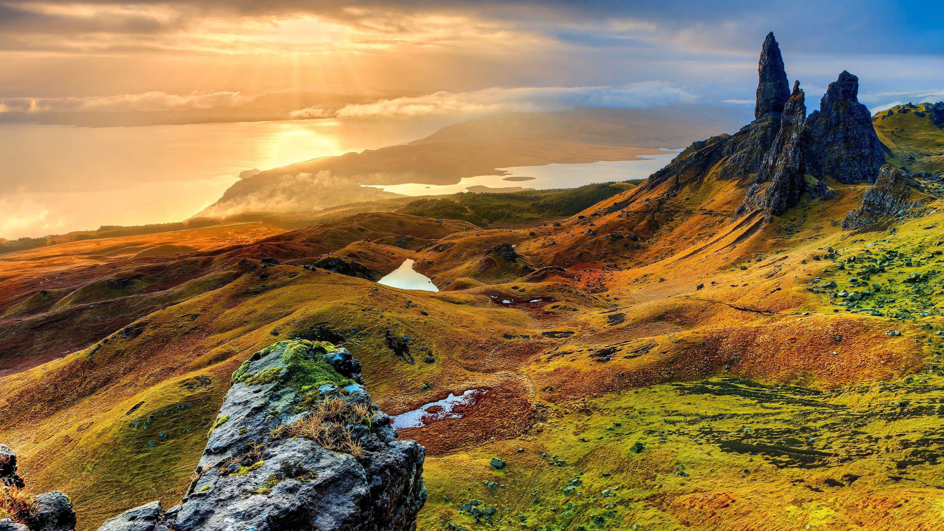 4k Isle Of Skye Scotland Wallpaper High Definition Cool Colourful