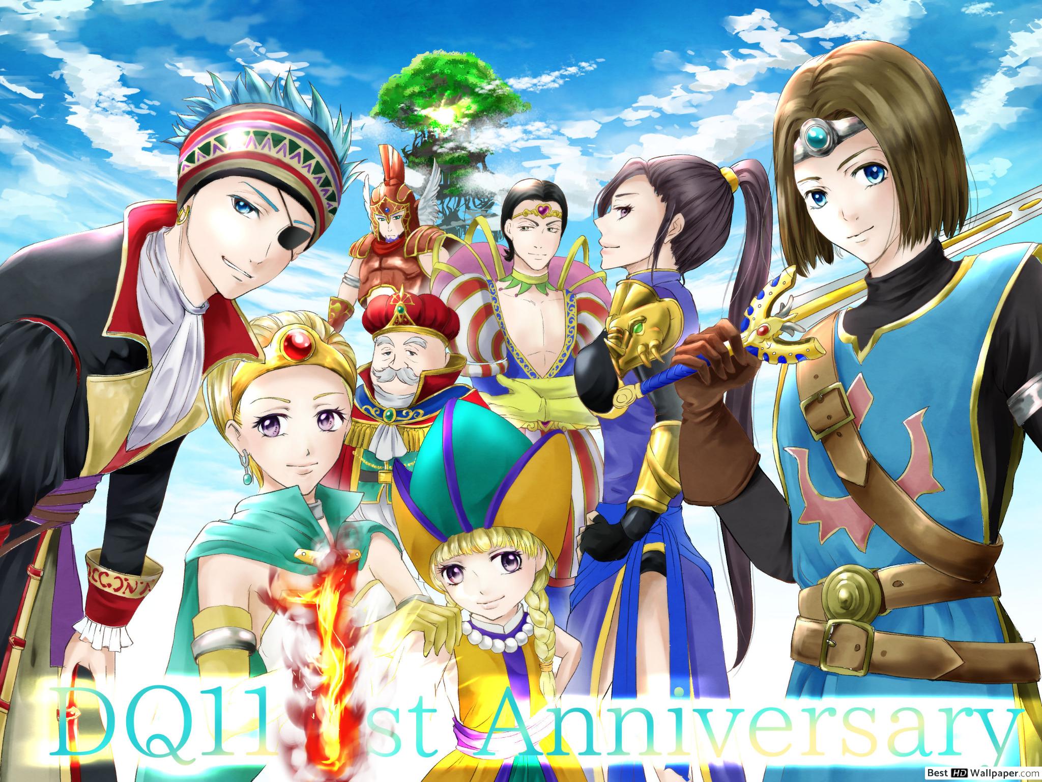 Dragon Quest XI Video Game HD wallpaper download