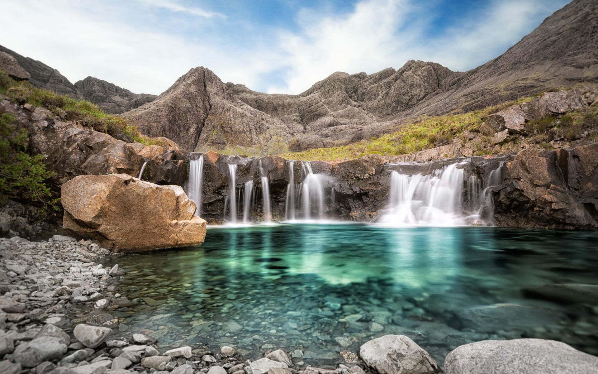 Fairy Pools Isle Of Skye In Scotland Wallpaper, Wallpaper13.com