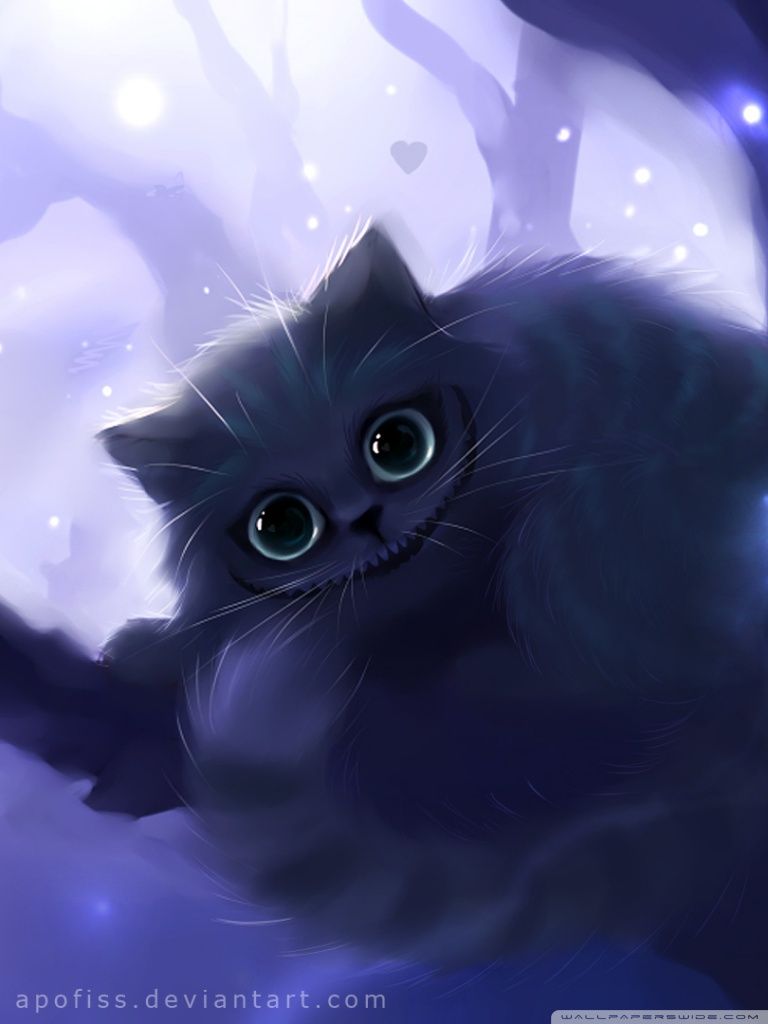 Cheshire Cat Smile Ultra HD Desktop Background Wallpaper for 4K