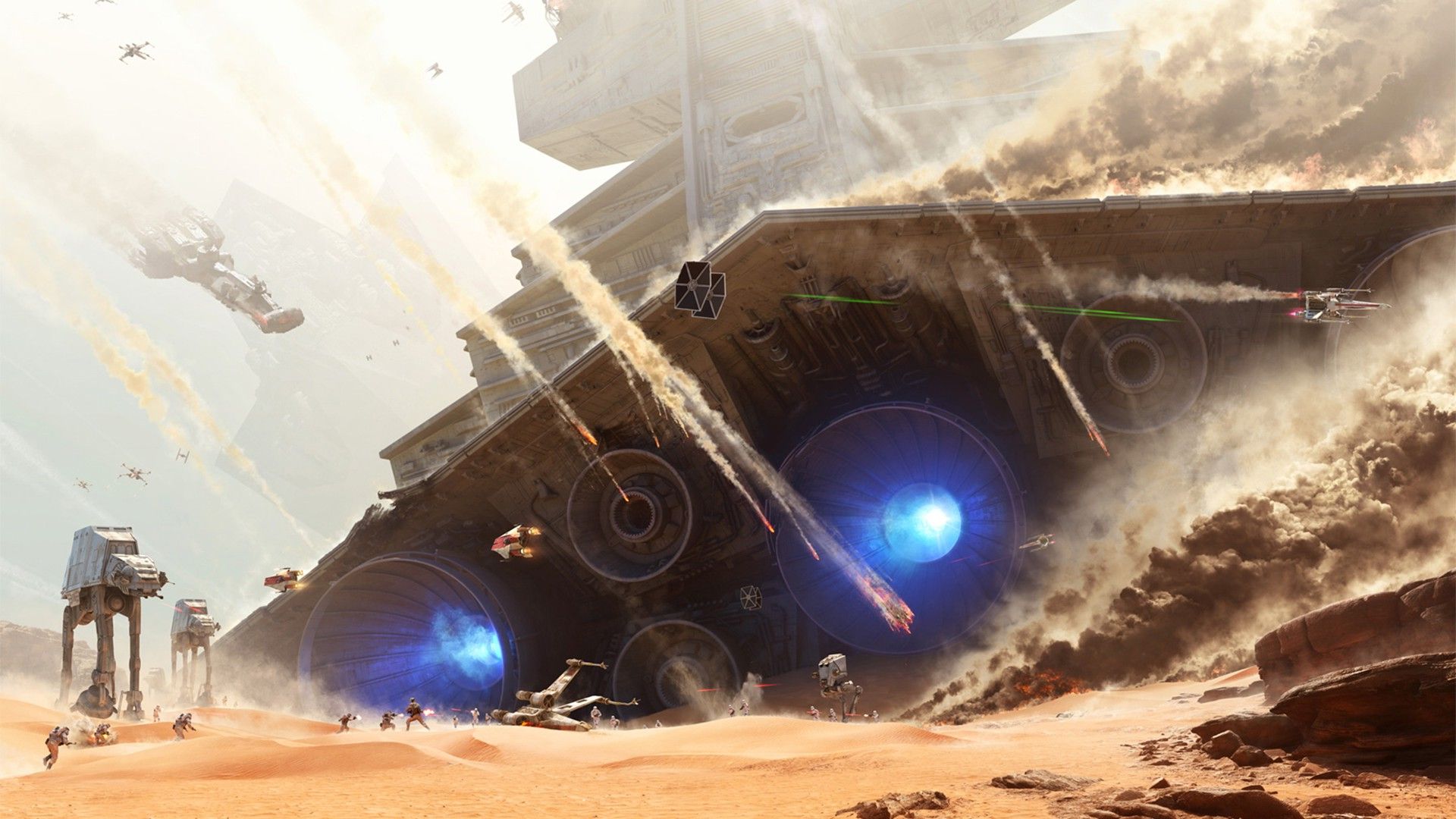 Star Wars Battlefront Background Hd, HD Wallpaper & background