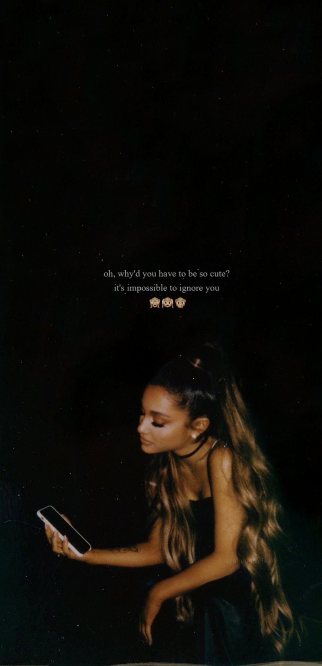 Ariana Grande HD Wallpaper Grande 7 Rings Quotes
