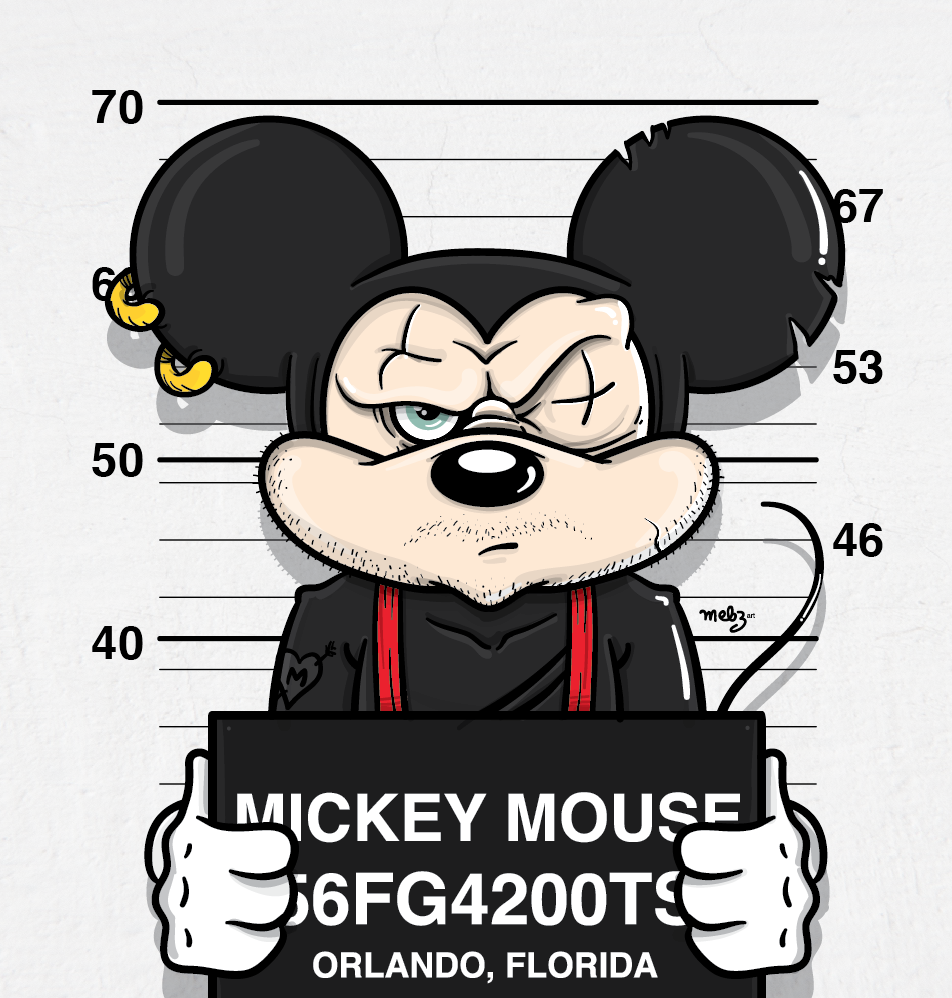 bad mickey. via Tumblr. Mickey mouse, Mickey, Disney art