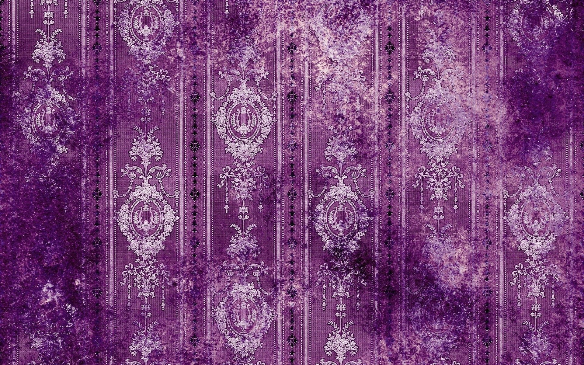 Abstract Vintage Old Purple Patterns Artwork 1920x1200 HD