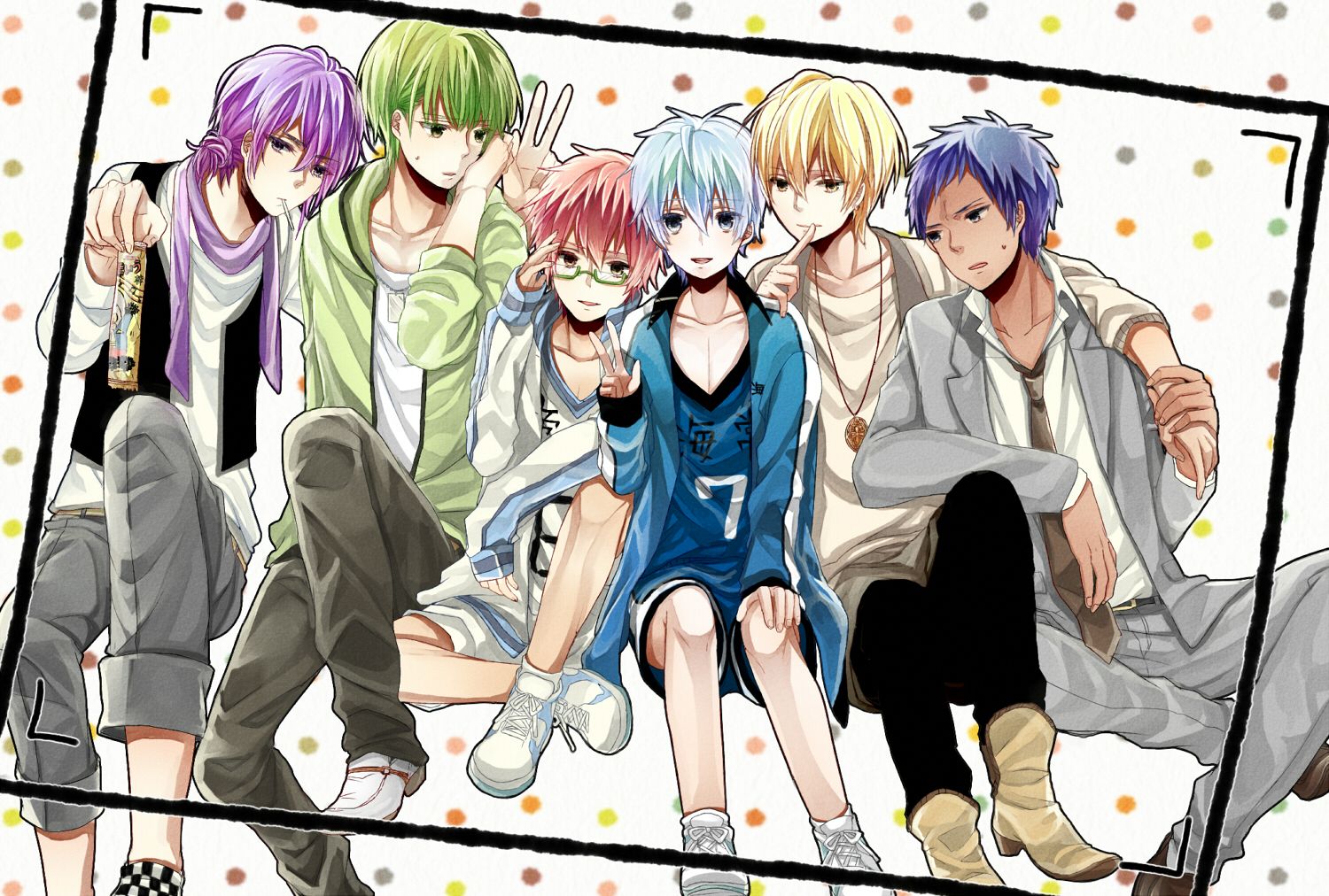 Kiseki no Sedai of Miracles (Kuroko no Basuke) Photo