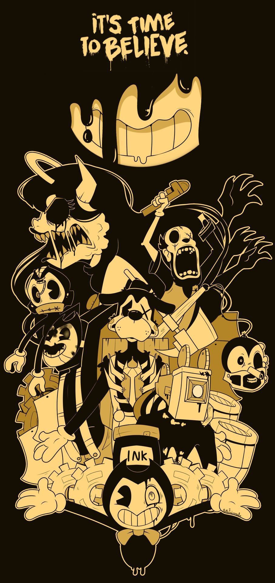 Download Bendy And The Ink Machine wallpapers for mobile phone