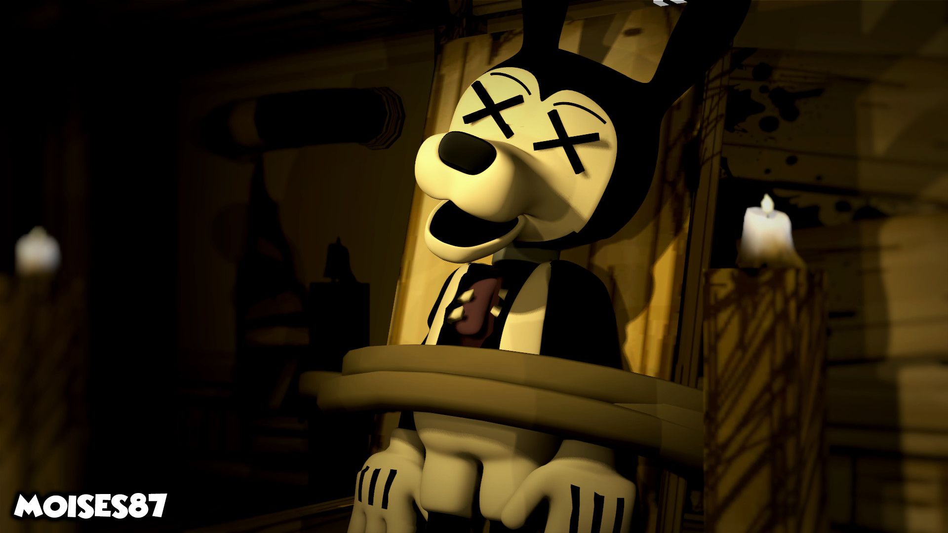 Download Boris (Bendy And The Ink Machine) wallpapers for mobile