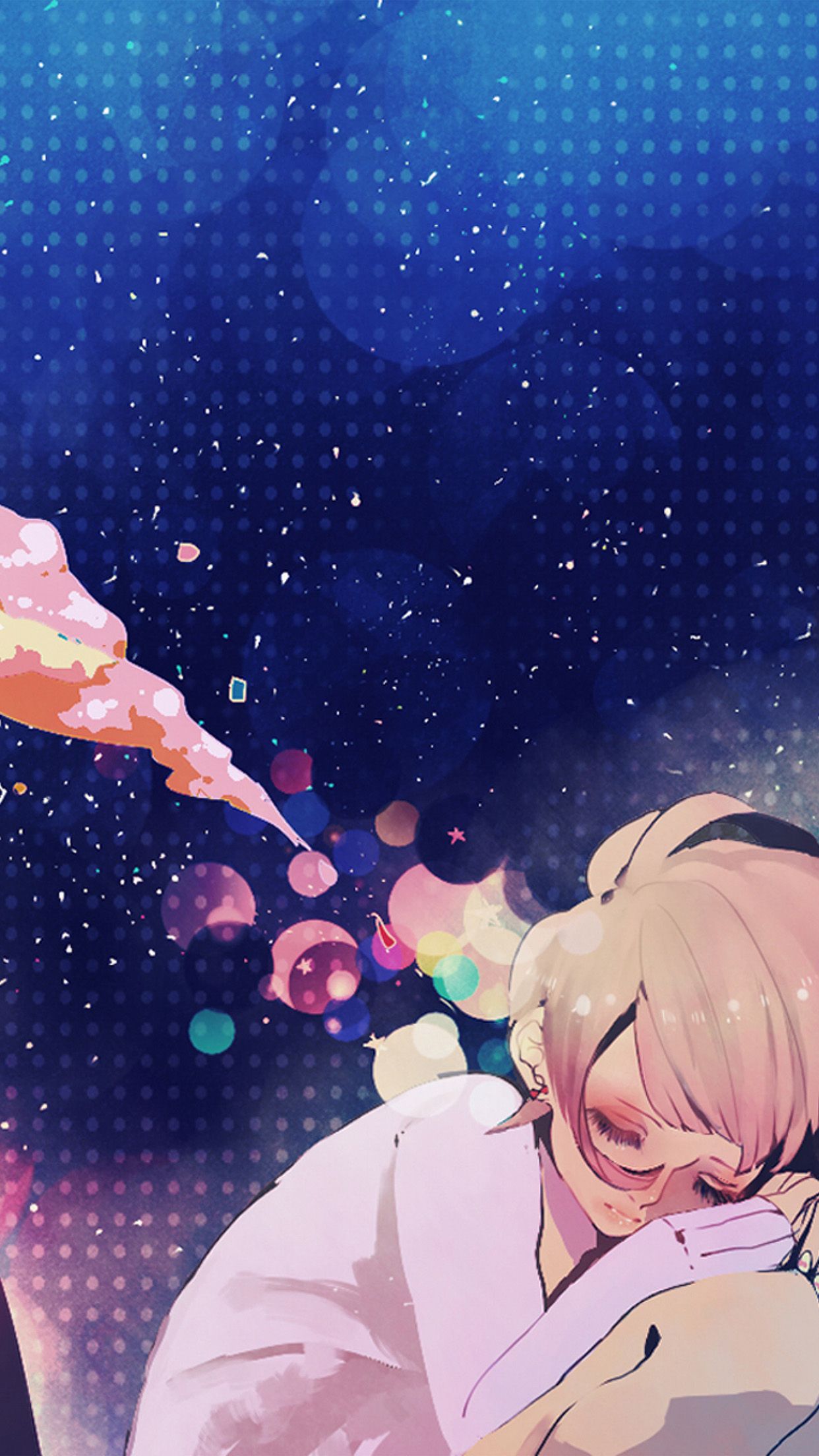 iPhone6papers.co. iPhone 6 wallpaper. sleeping girl anime