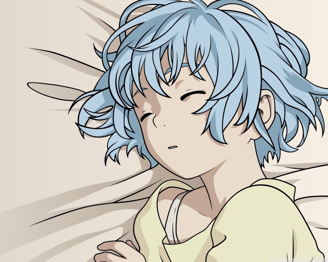 Sleepy Anime Eyes - Sumu Wallpaper