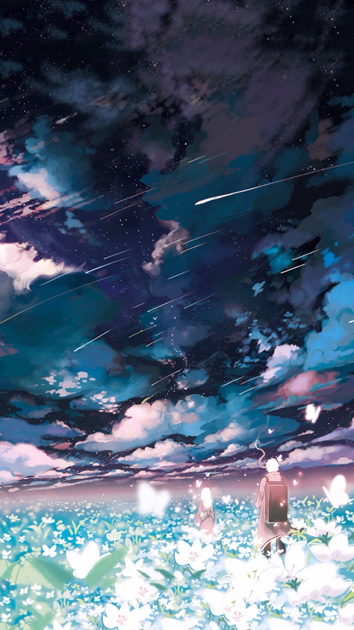 Anime Landscape Mobile Wallpapers - Wallpaper Cave