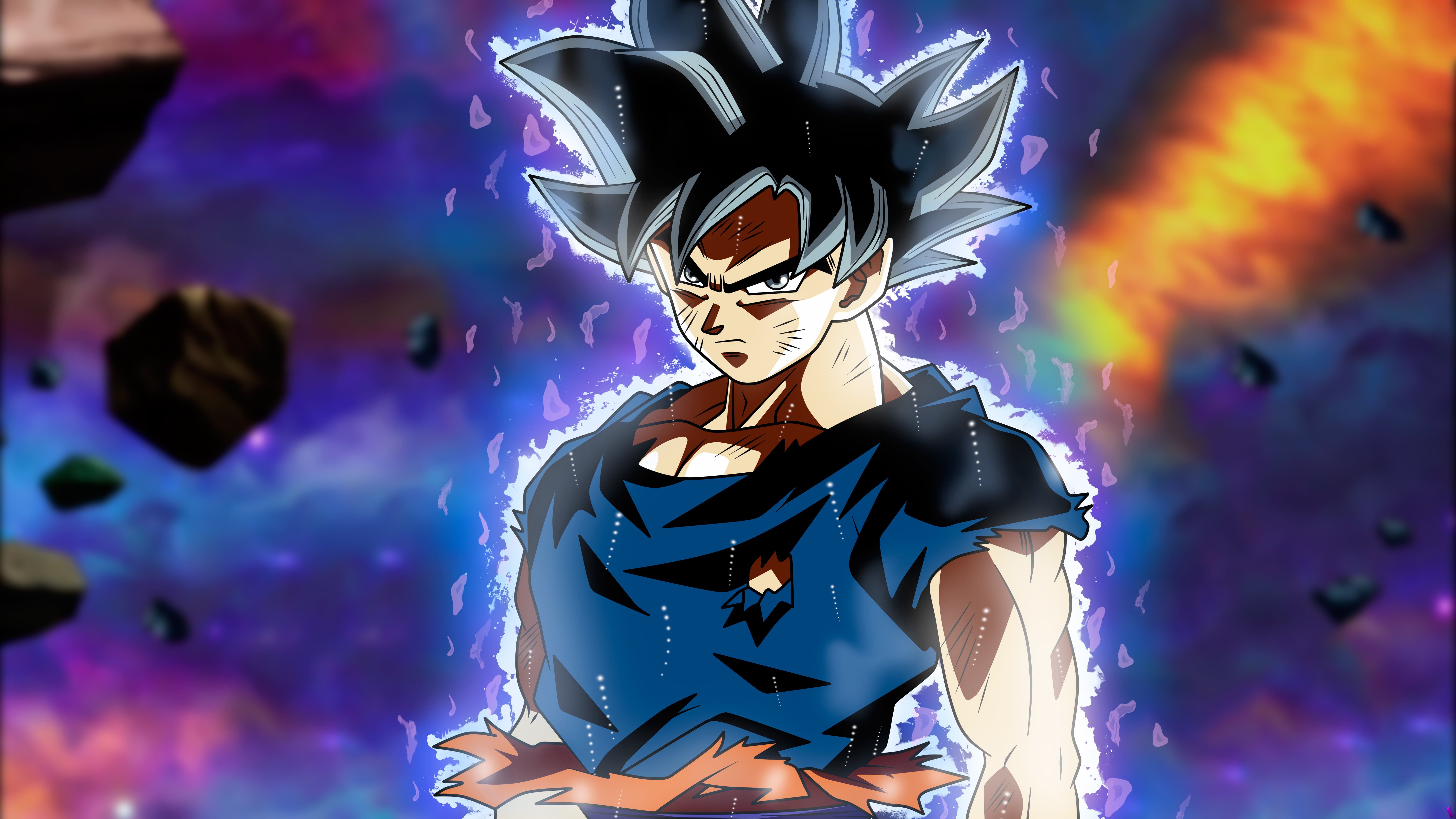 12 Live wallpaper - Goku ultra instinct mastered (PC wallpaper) on