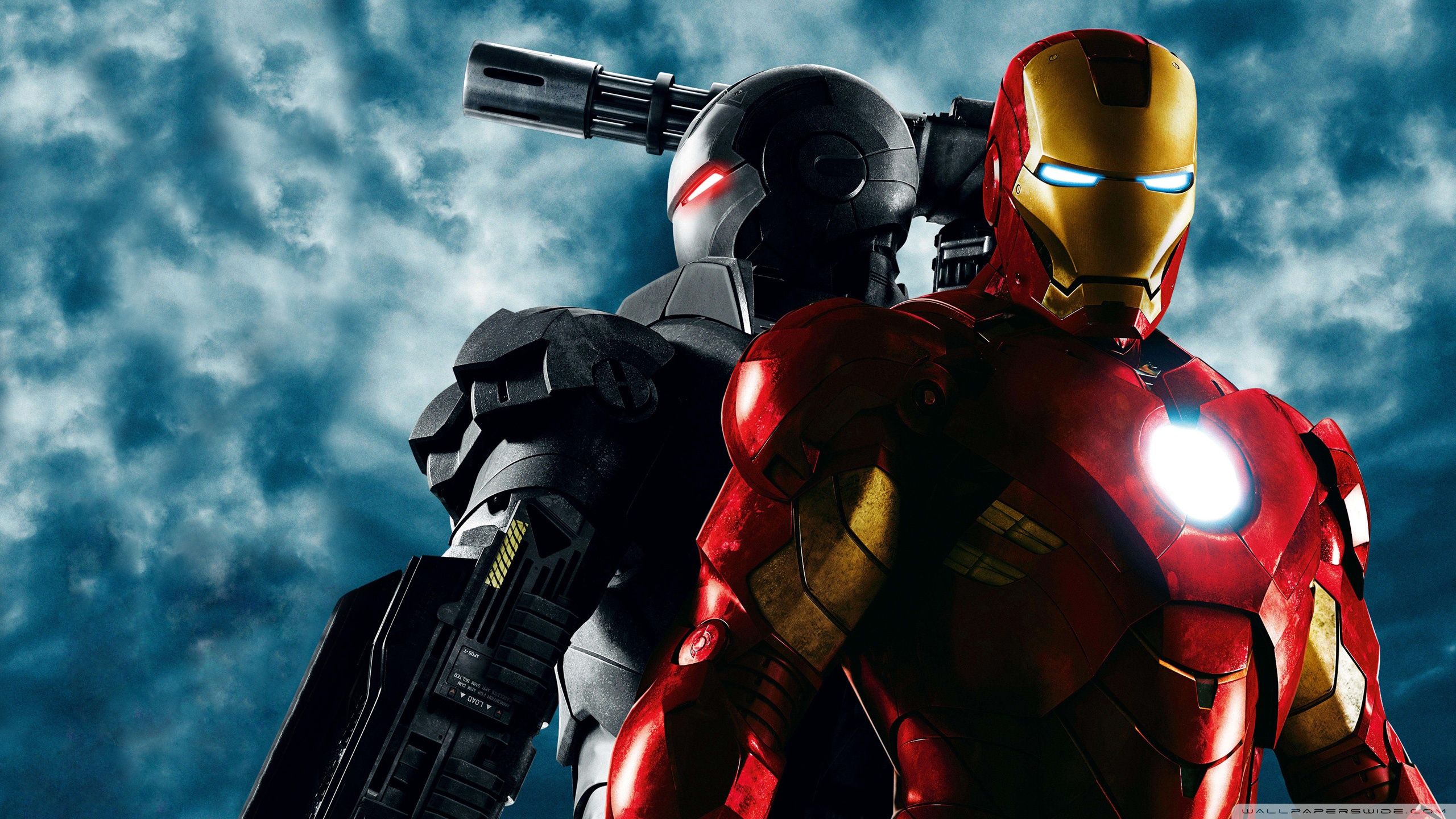War Machine and Iron Man, Iron Man 2 Ultra HD Desktop Background