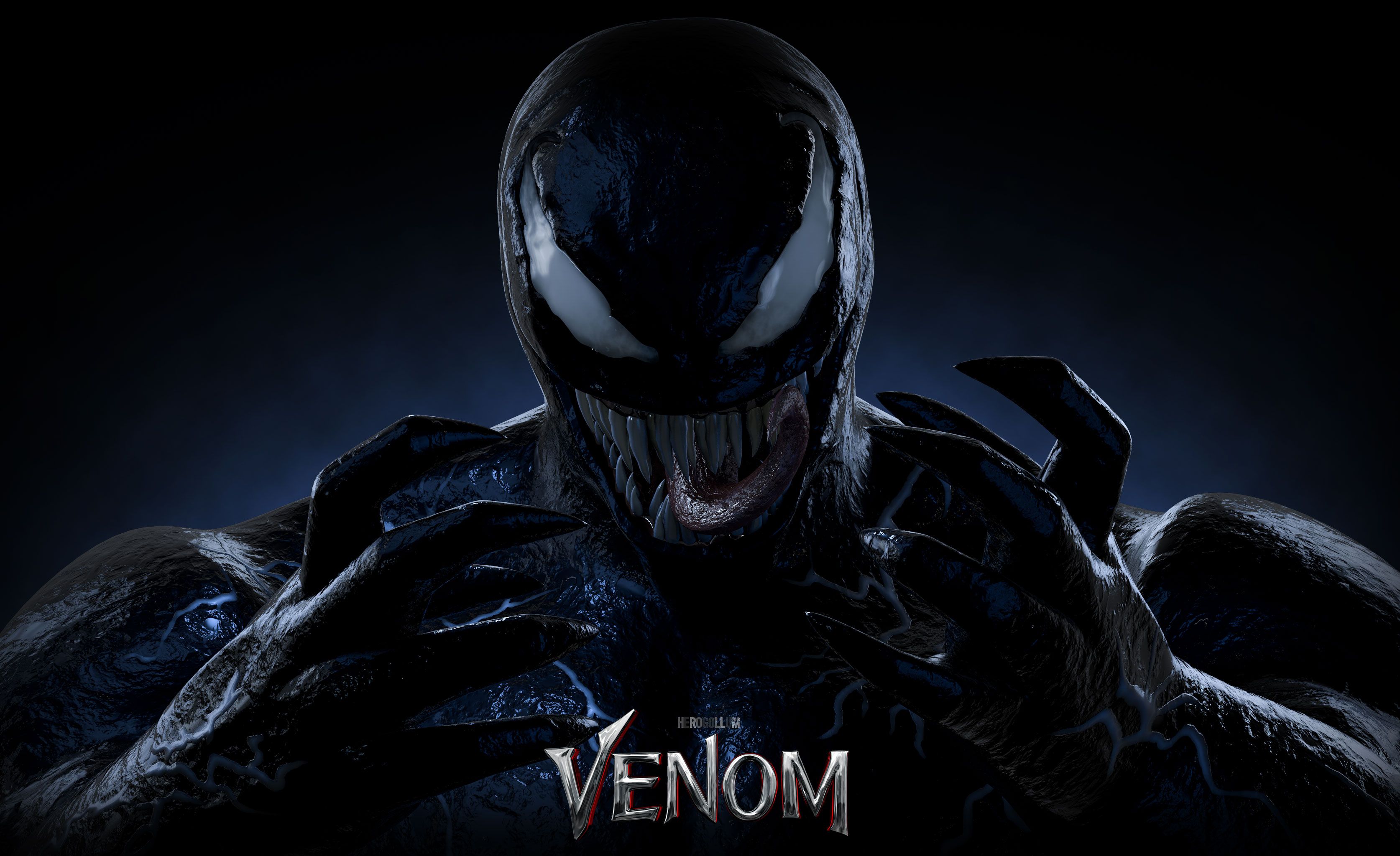 Venom Digital Art 4k HD Superheroes, 4k Wallpaper, Image