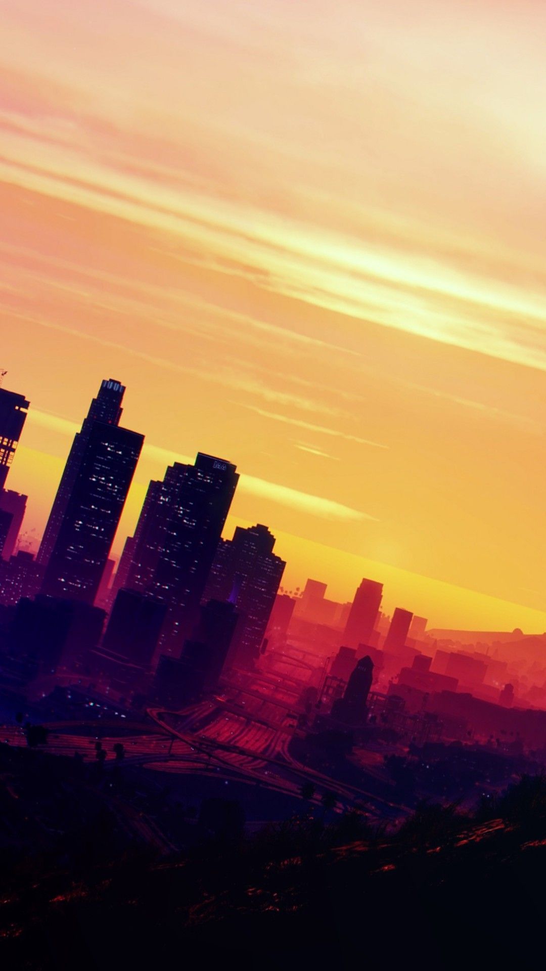 Wallpaper Grand Theft Auto V, Los Santos, HD, 4K, Games