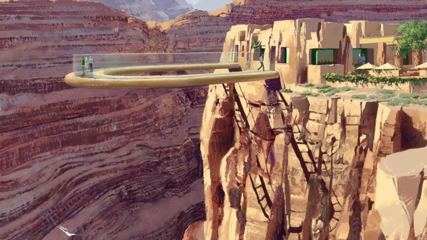 Back To 95 Grand Canyon Wallpaper Canyon Skywalk Cracked