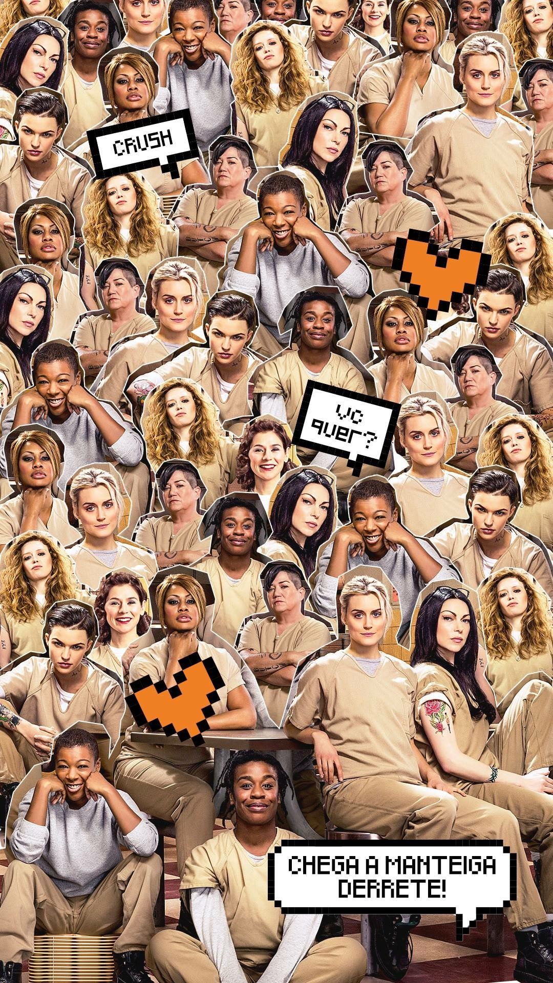 Wallpaper Nicky Nichols, Orange Is The New Black, iPhone