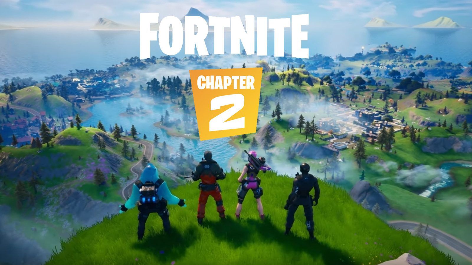 Fortnite Chapter 2 map new named locations