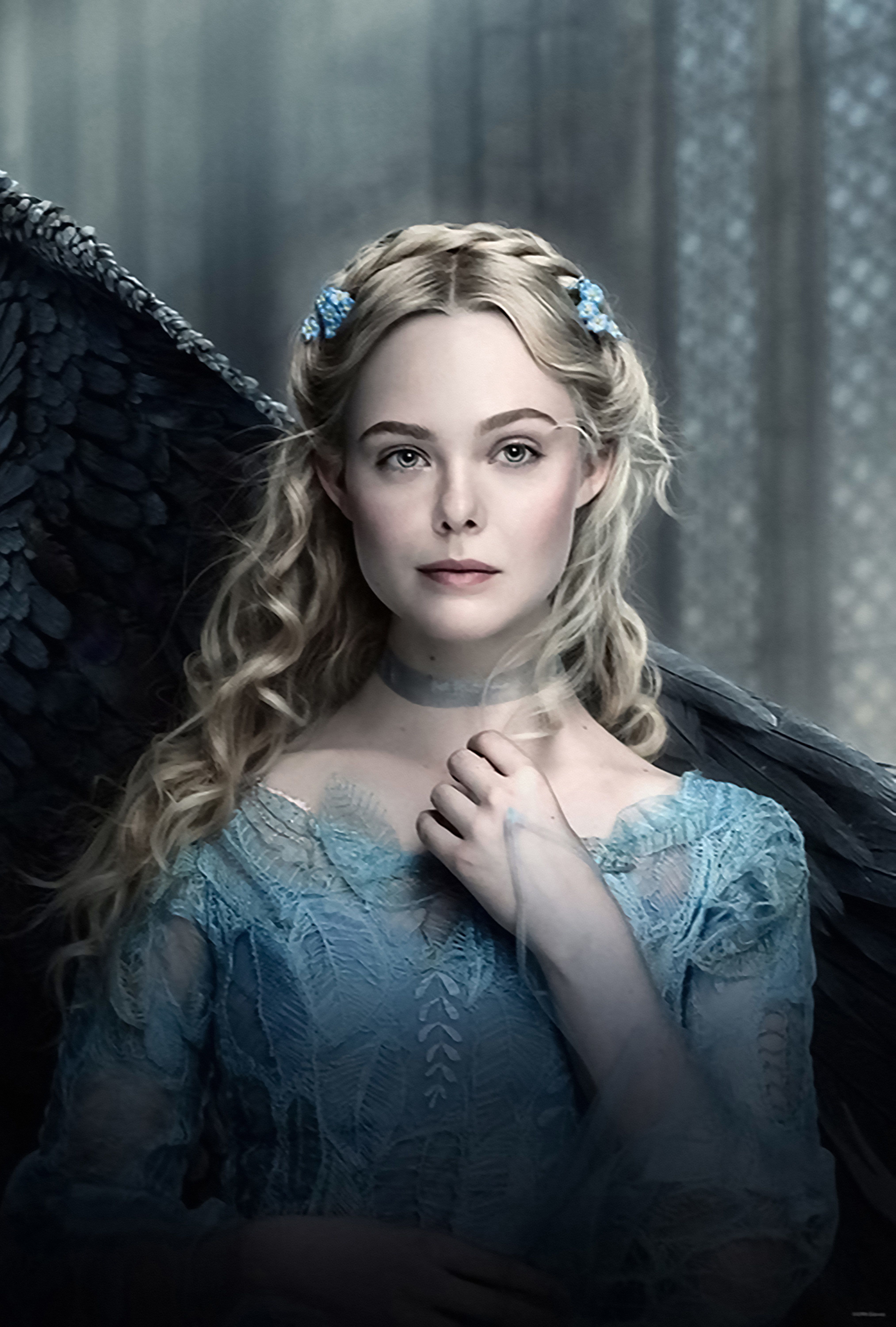 Elle Fanning in Maleficent 2 as Princess Aurora iPhone