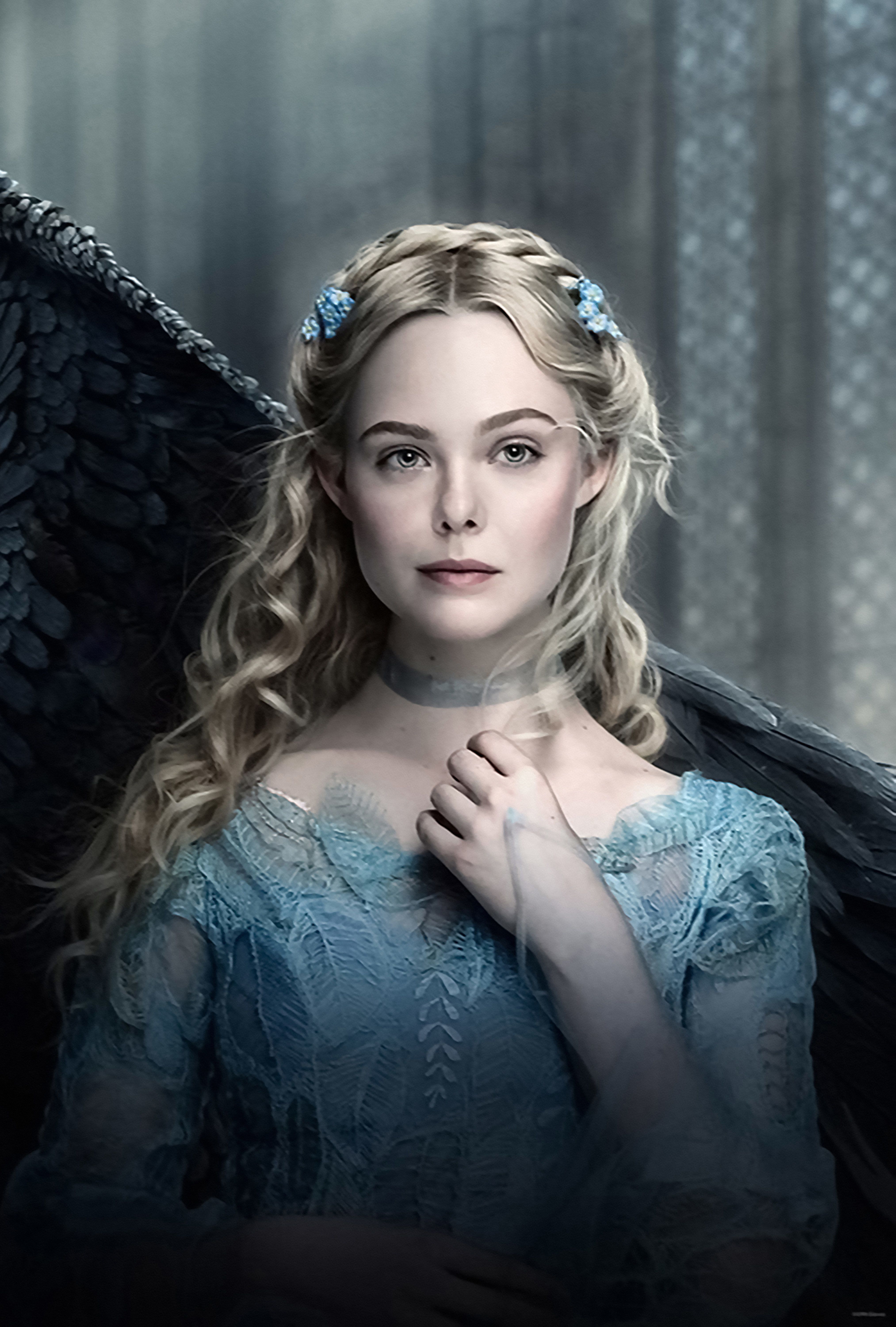Elle Fanning in Maleficent 2 as Princess Aurora iPad Air