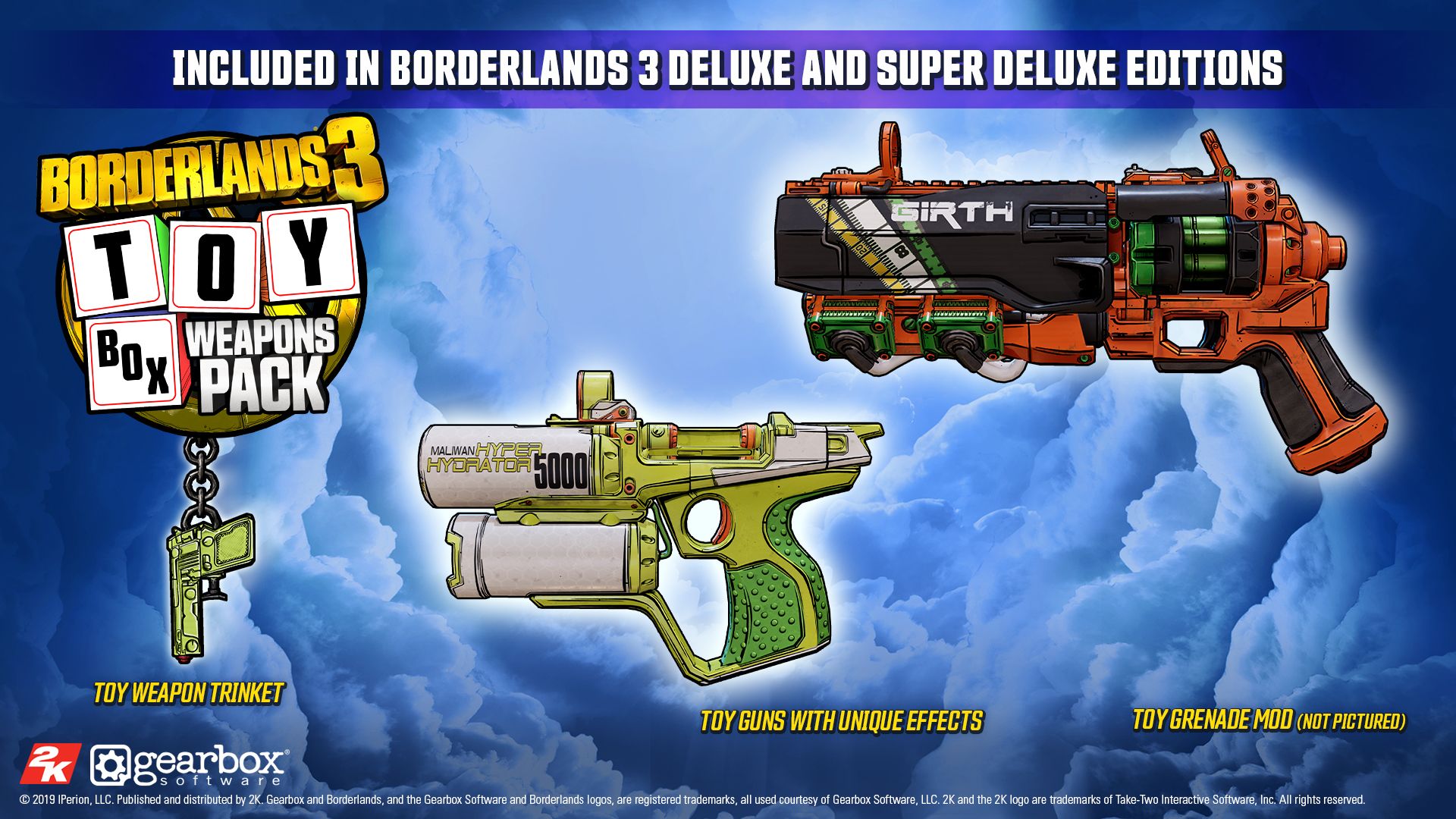 First Look: Borderlands 3 Deluxe Bonuses