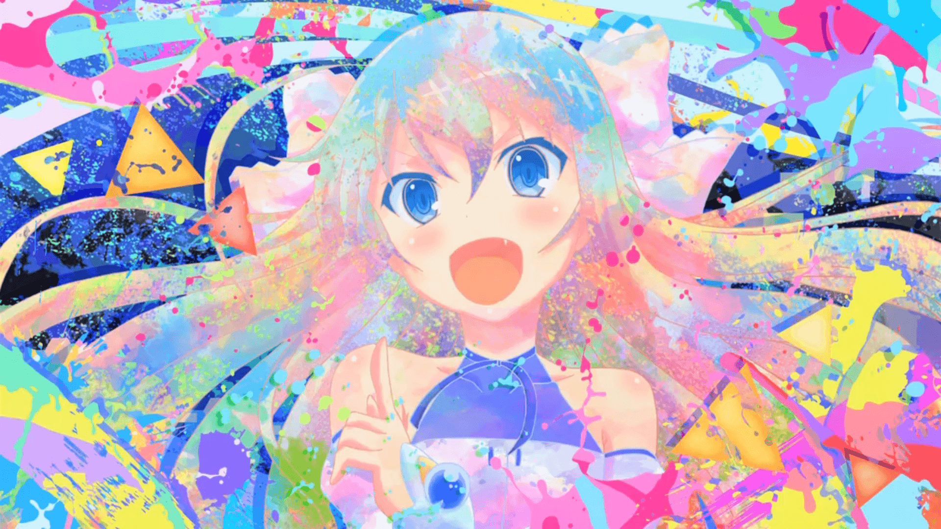 Colorful Anime Wallpaper Free Colorful Anime Background