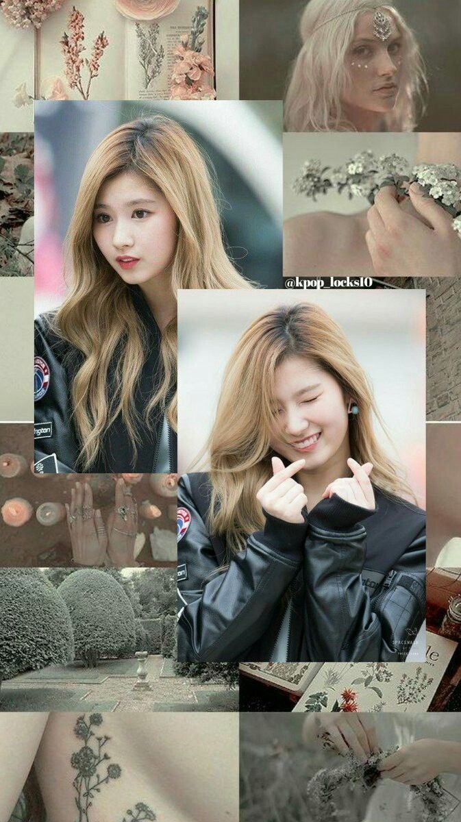 Twice kpop wallpaper Lockscreen Sana Chaeyoung Momo Tzuyu Nayeon
