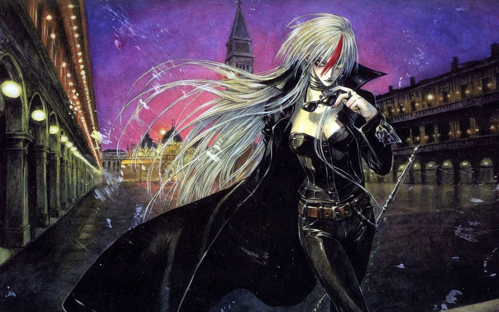 Female Vampire Hunter Anime, Download Wallpaper
