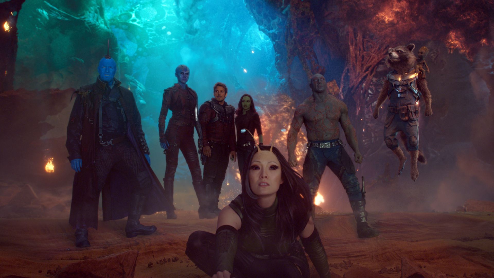 Guardians of the Galaxy Character Wallpaper