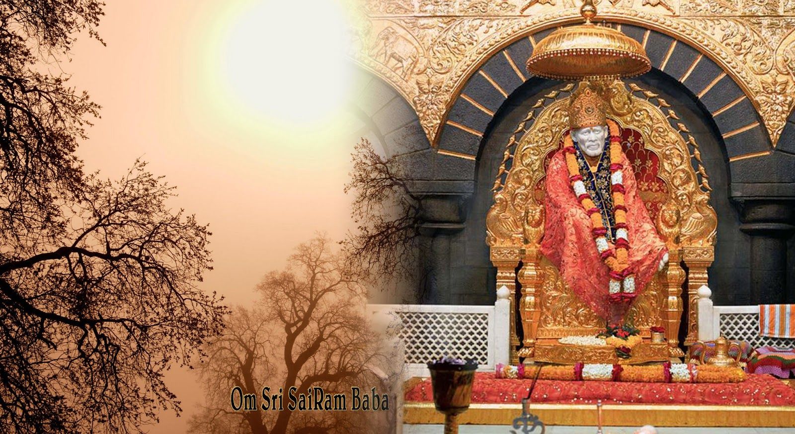 Sai Baba 3D Wallpaper For Mobile, Download Wallpaper