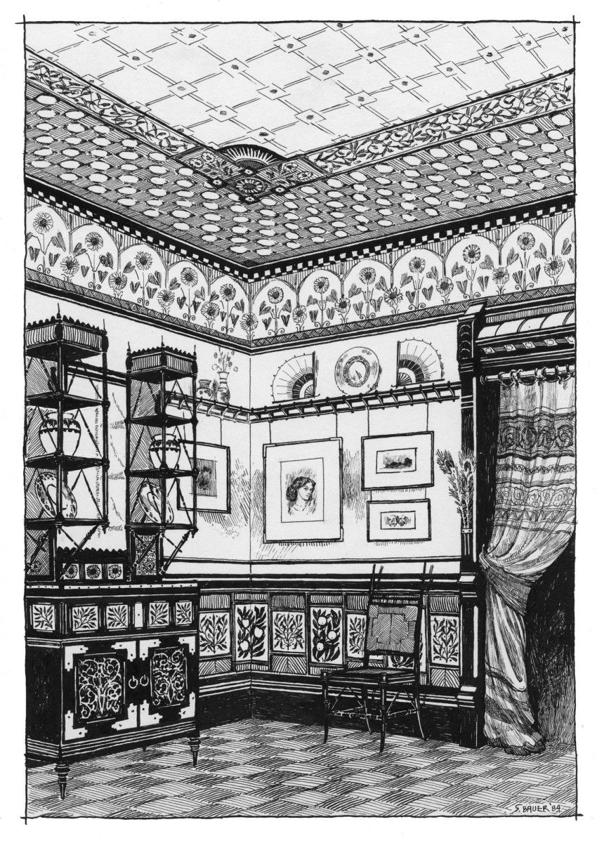 Aesthetic Movement Interiors 1872–1889 House Journal Magazine