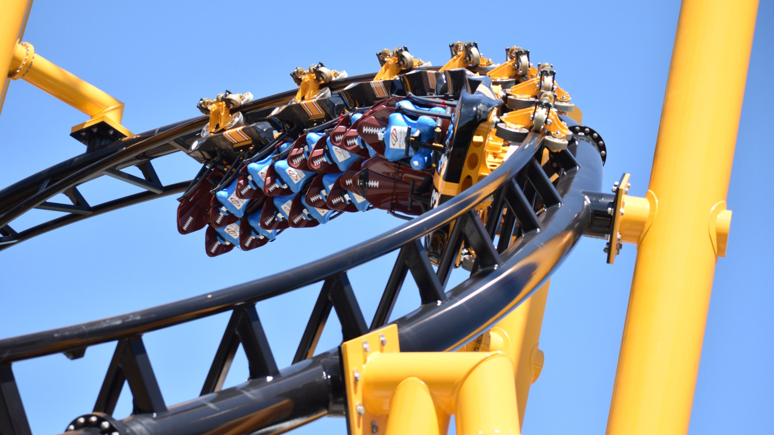 Kennywood's Steel Curtain roller coaster back in action. WTAJ