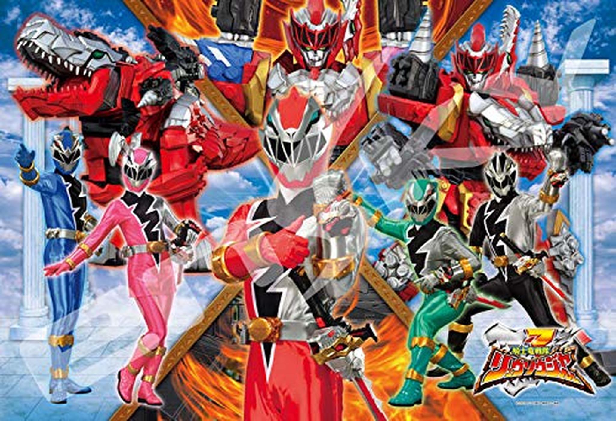 Ensky Jigsaw Puzzle 108 L731 Kishiryu Sentai Ryusoulger Along