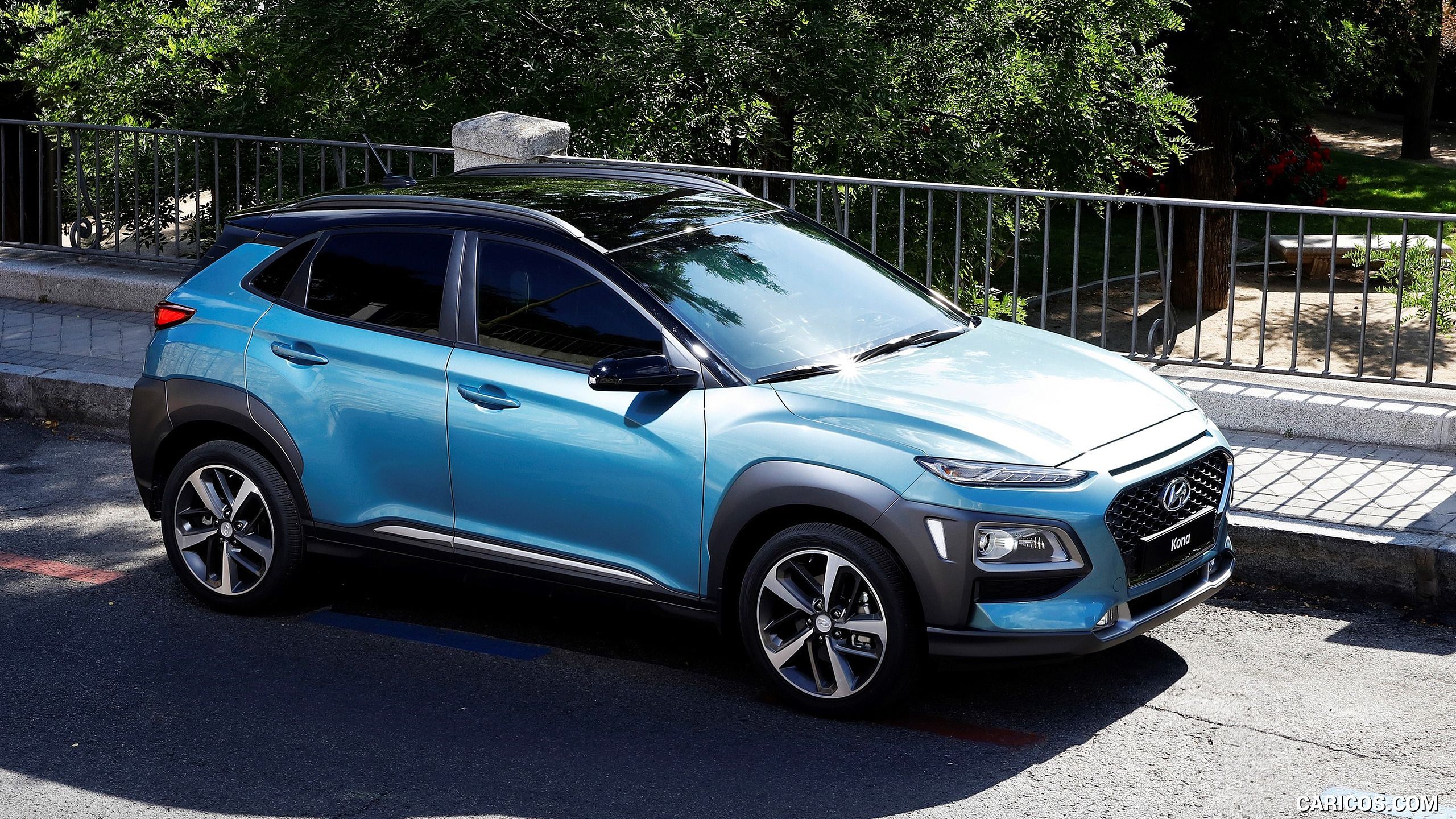 Hyundai Kona Three Quarter. HD Wallpaper