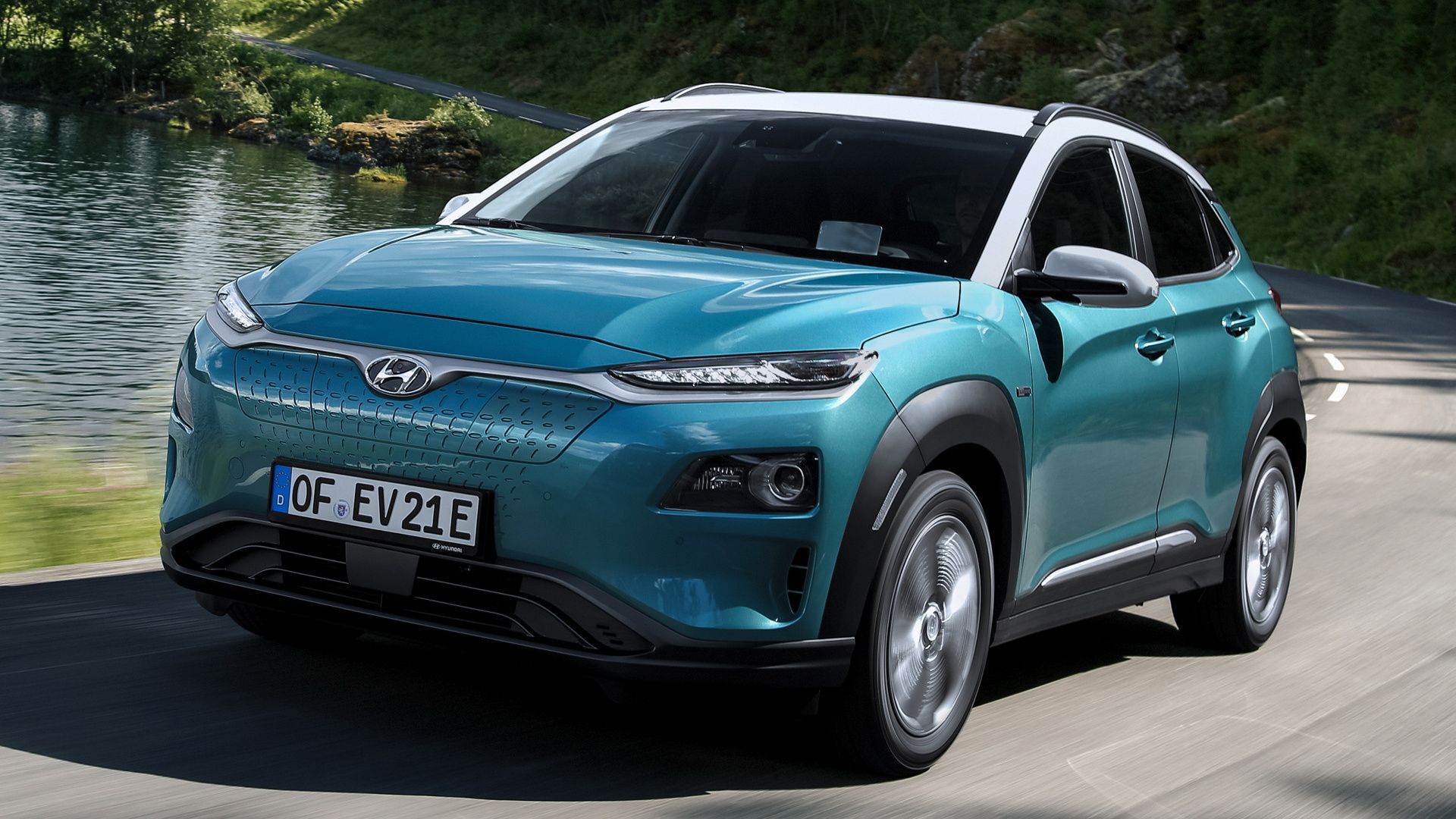 Hyundai Kona Electric and HD Image