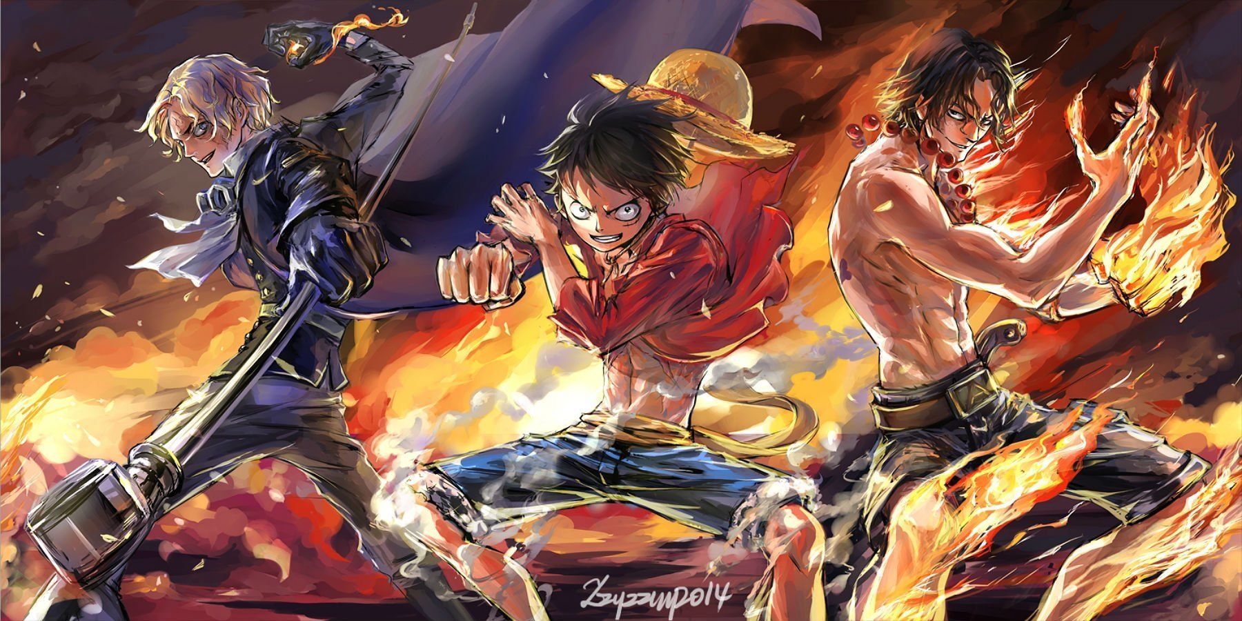 One piece x naruto wallpaper by KANJO12 - Download on ZEDGE™