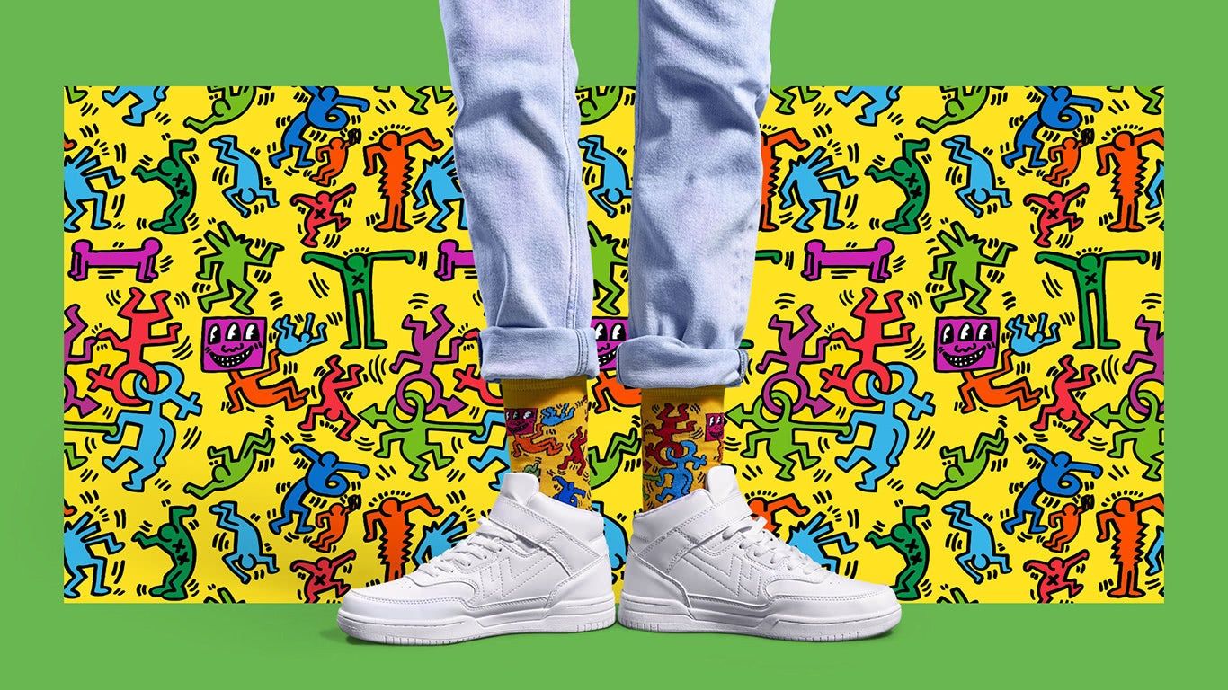 Exclusive Collection: Happy Socks x Keith Haring