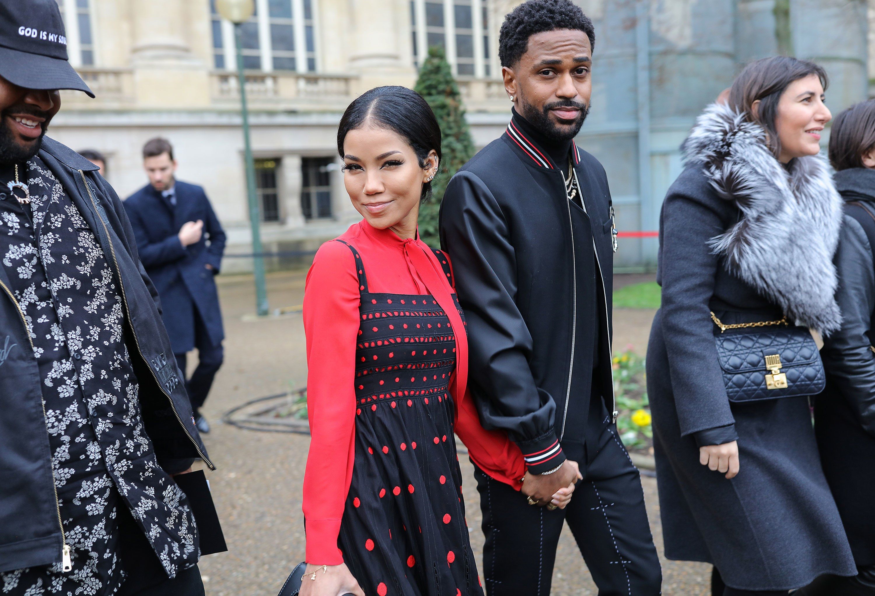 Big Sean and Jhene Aiko's Couples Style at Couture Spring 2018