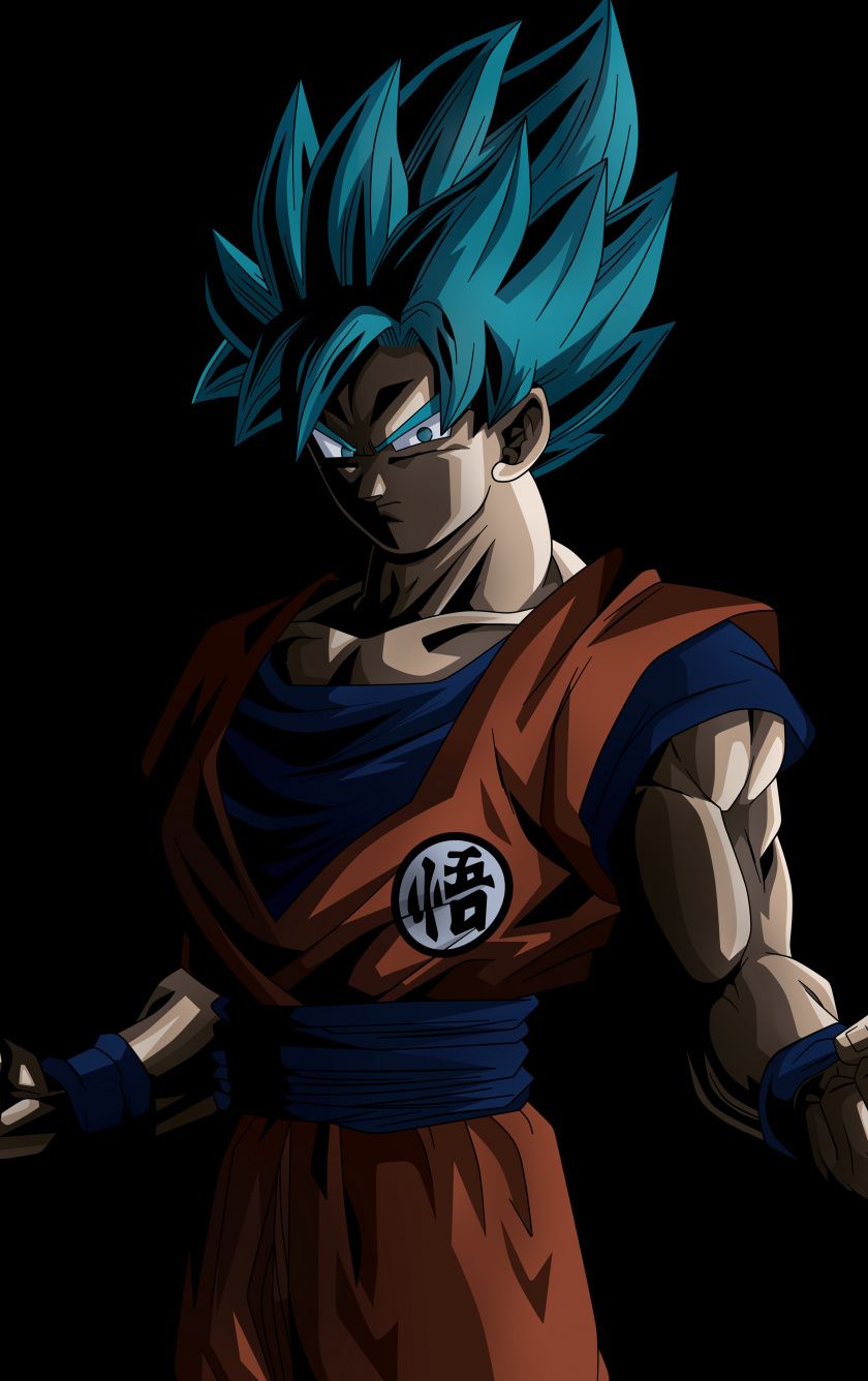Download Goku, black, dragon ball super, anime wallpaper, 840x1336