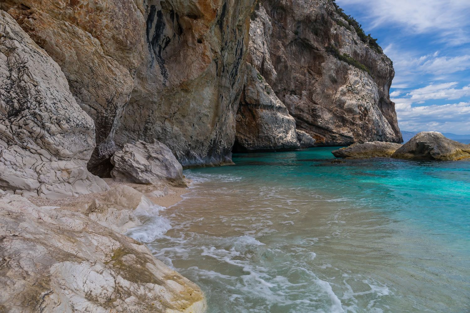 Beach Swing Wallpaper Mural