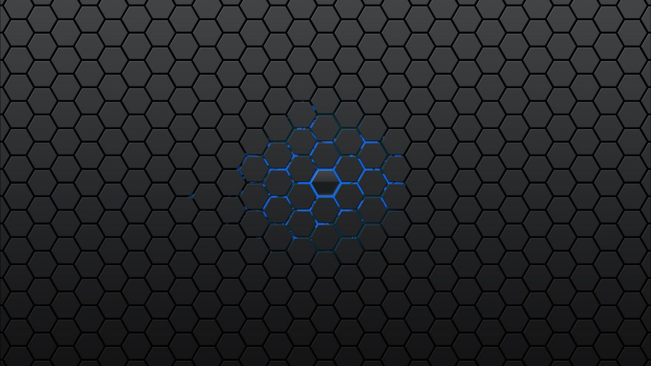 Hexagon pattern desktop PC and Mac wallpaper