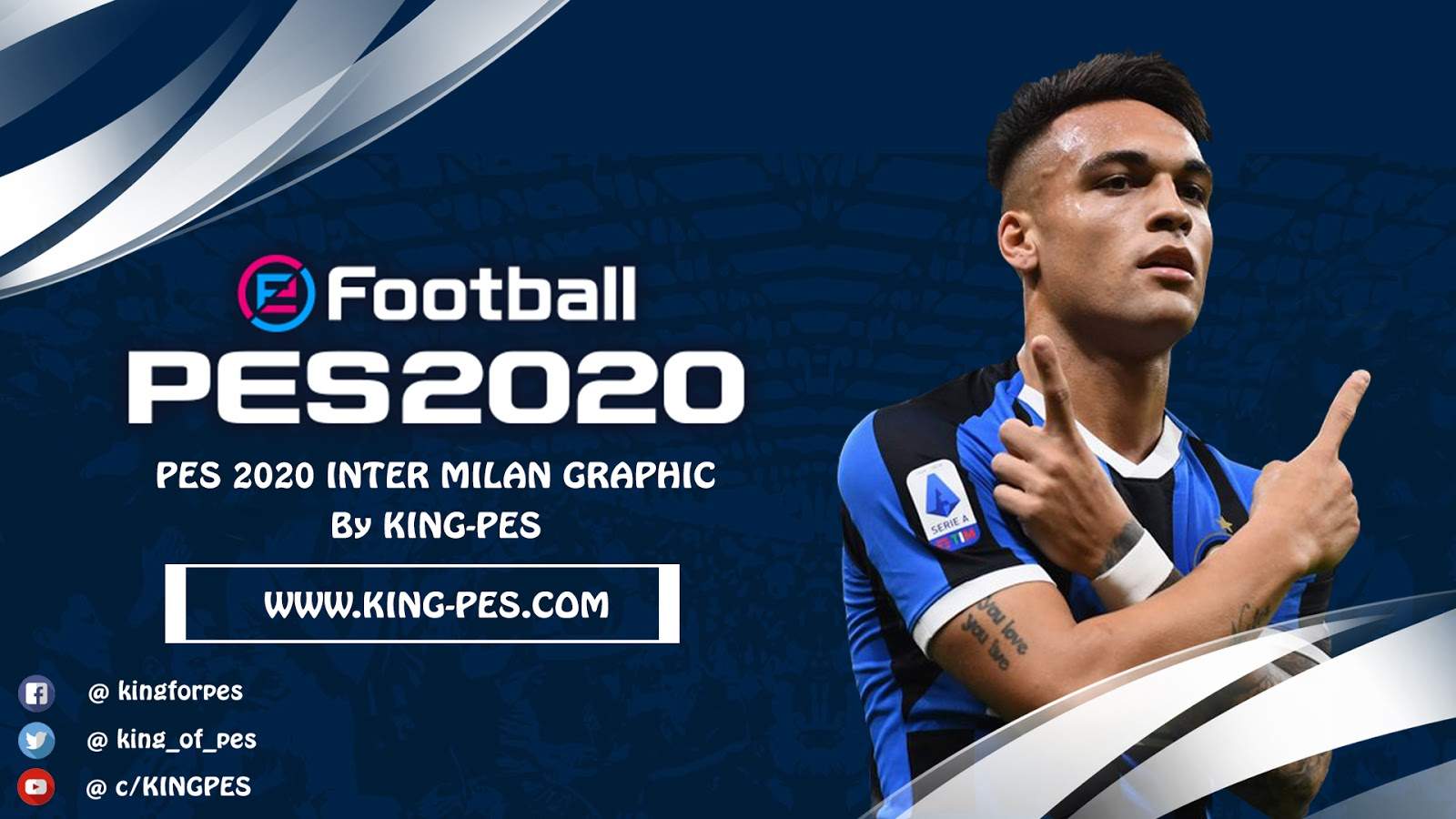 Inter Milan Graphic PES 2020 For PES 2017 By KING PES